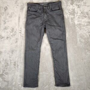 Banana Republic Traveler Pants Men's 33X30 (Tag‎ 31X30) Slim Stretch Black